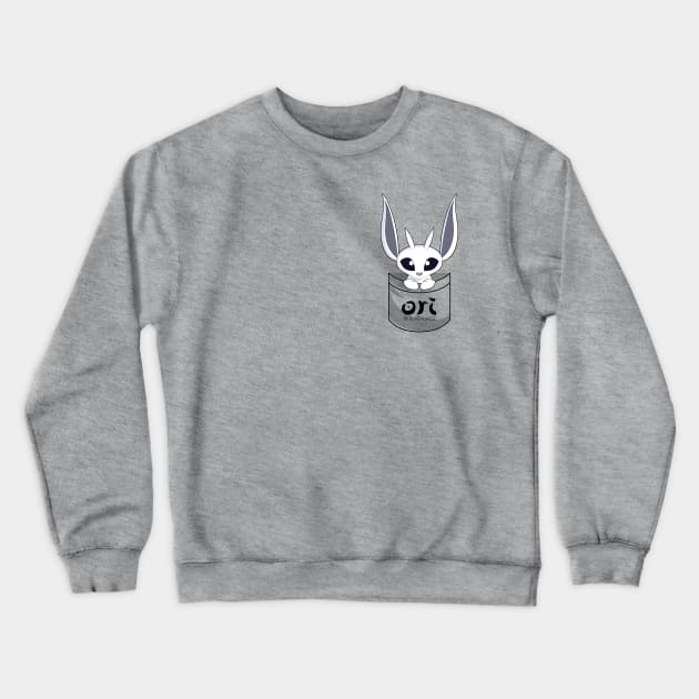 Ori And The Blind Forest, Ori pocket Crewneck Sweatshirt by spilu